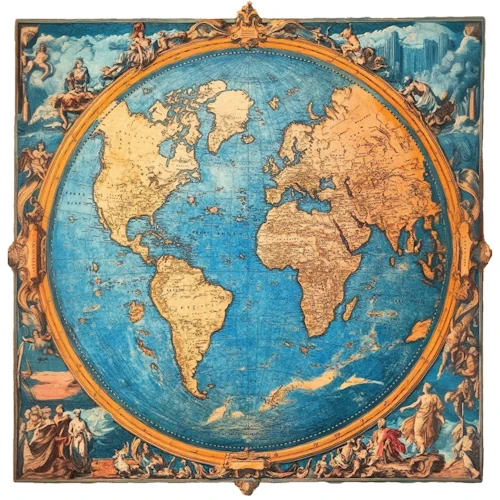 Map of the world